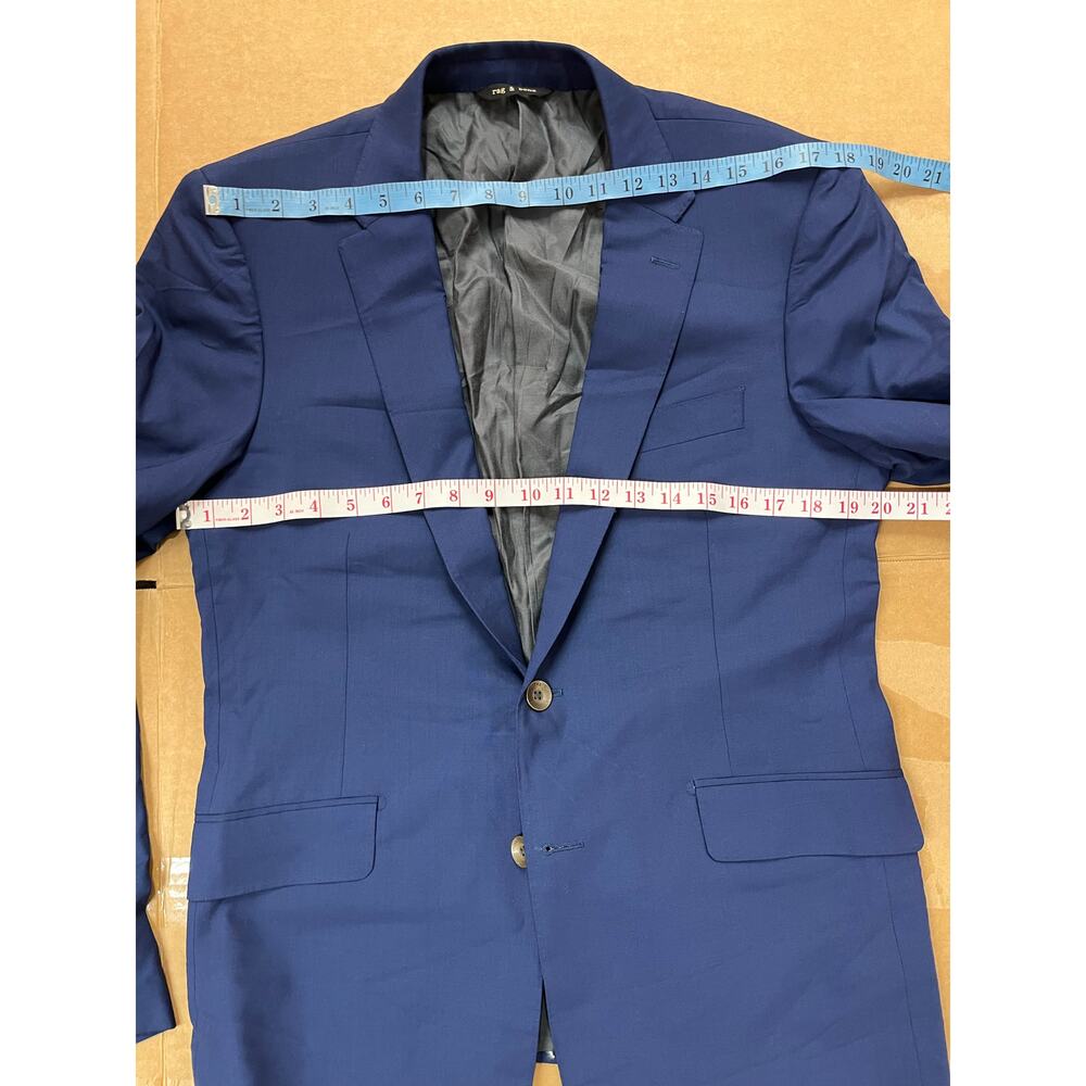 Rag And Bone - Tailored Workwear Blazer / Size 40… - image 3